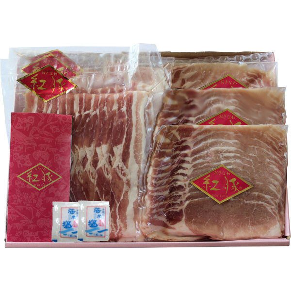 沖縄県物産公社 紅豚 豚肉 すき焼きしゃぶしゃぶセット 約1.2kg GA-62 okinawa-124（直送品）