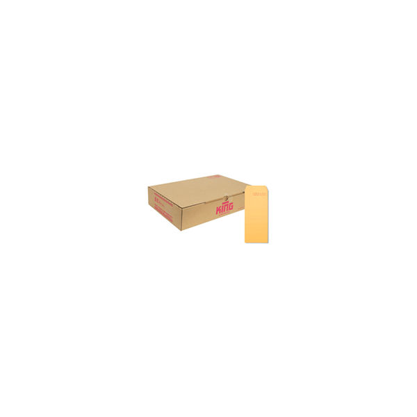 キングコーポレーション 長形4号 HIソフトカラーオレンジ 161412 1000枚入×2箱 （直送品）