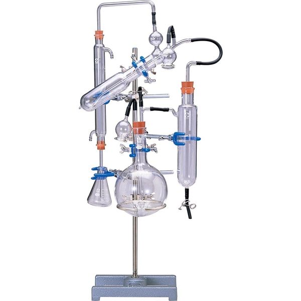 ミクロ・ケルダール窒素蒸留装置 パルナス-ワグナー型（台付） 33410090 柴田科学（直送品）