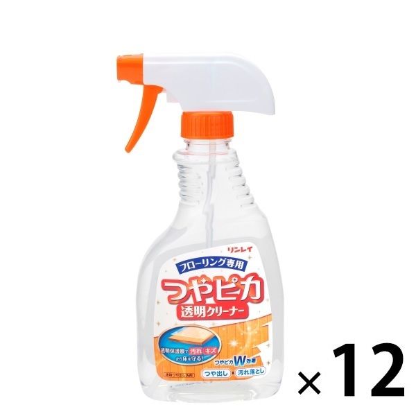 リンレイ ツヤピカ透明クリーナー 本体 500ml 4903339423211 1セット（12個）