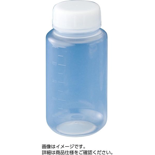 ニッコー・ハンセン JPボトル（PP広口瓶 透明） JP-500CS 31320128 1箱（100本入）（直送品）