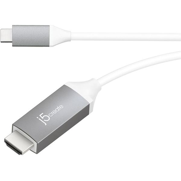 j5create USB Type-C to 4K HDMIケーブル 1.8m JCC153G-A（直送品）