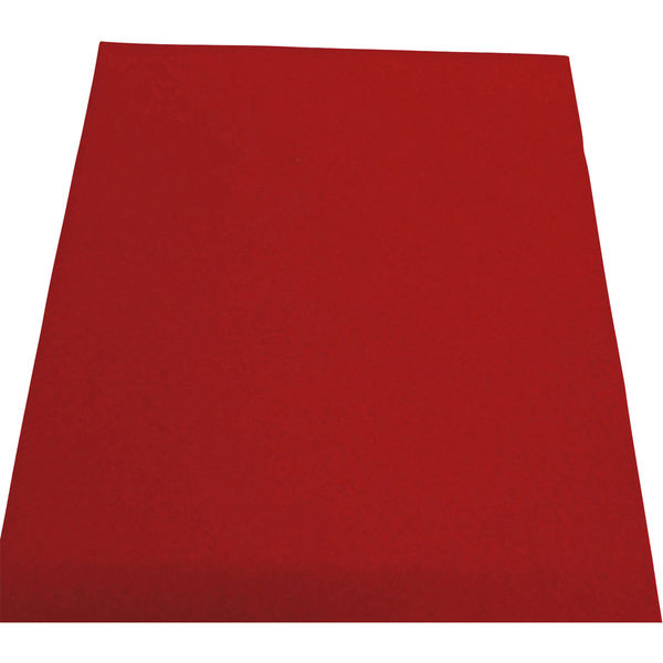 カラーフエルト 赤色 1mm 1000mm巾 50m 無地 COLORFELT赤113-50m（直送品）
