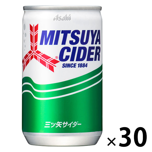 アサヒ飲料　三ツ矢サイダー　160ml　1箱（30缶入）