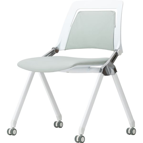 【軒先渡し】アスプルンド Work Plus Corito chair コリトチェア キャスター付き ミントグリーン 283289 1セット(2脚入)（直送品）