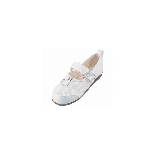 マリアンヌ製靴 リハビリシューズ　W505　右足　白　24.0cm　1個（直送品）