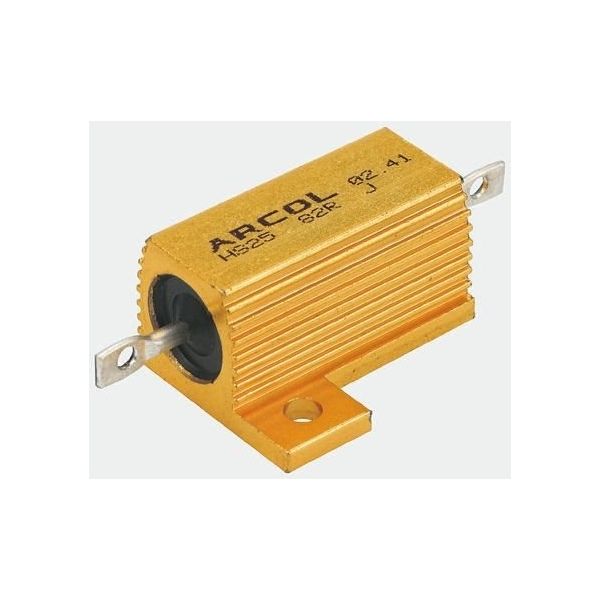 Arcol シャーシ取り付け抵抗器10W2.7Ω±5％ HS10 2R7 J 1個（直送品）