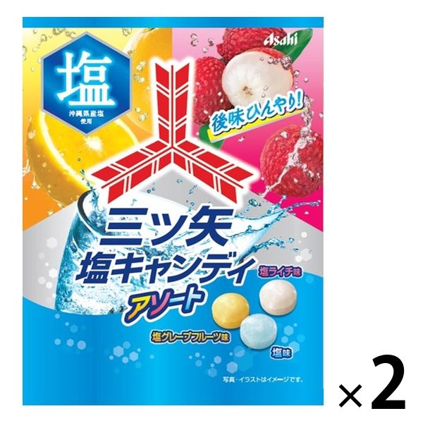 アサヒグループ食品 三ツ矢塩キャンディアソート 1セット（2袋）