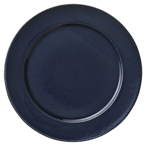 陶雅 大皿 ノーブルアビスブルー28.5cmプレート [2個入] tga-1318-116（直送品）