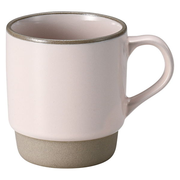 陶雅 マグカップ S-Cafeスタックマグ(ピンク) [5個入] tga-4018-078（直送品）