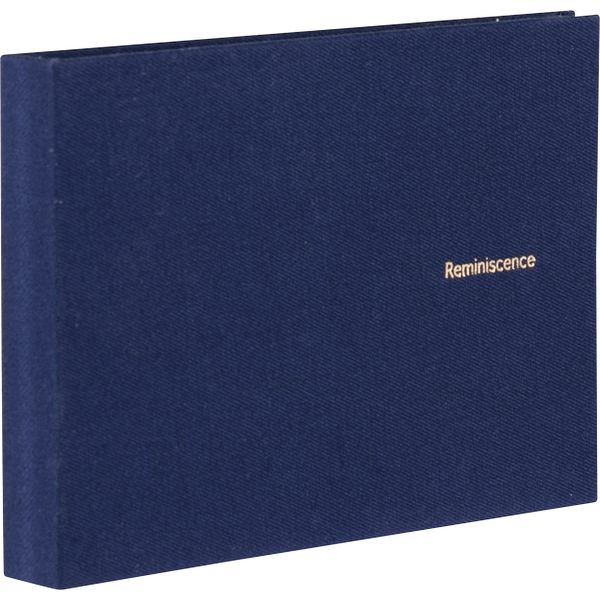 セキセイ レミニッセンス ミニポケットアルバム〈高透明〉４０枚ネイビー XP-5540-15 1セット（５冊）（直送品）
