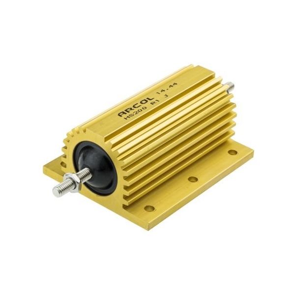 Arcol シャーシ取り付け抵抗器200W100mΩ±5％ HS200 R1 J 1個（直送品）