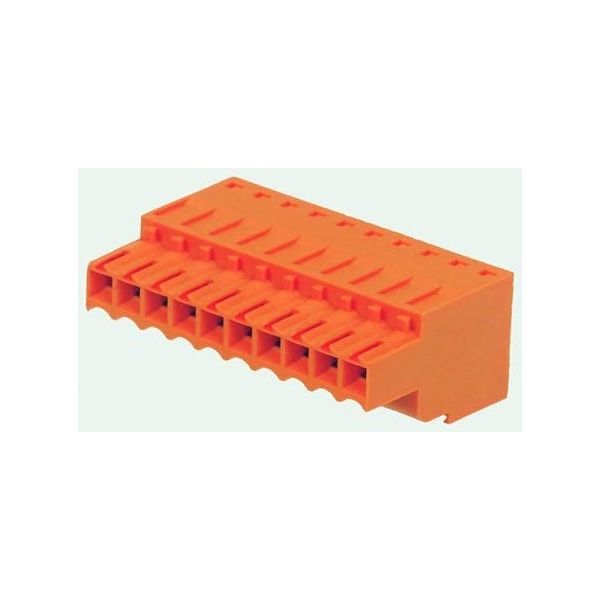 Weidmuller 基板用端子台， BLシリーズ， 3.5mmピッチ ， 2極， オレンジ（直送品）