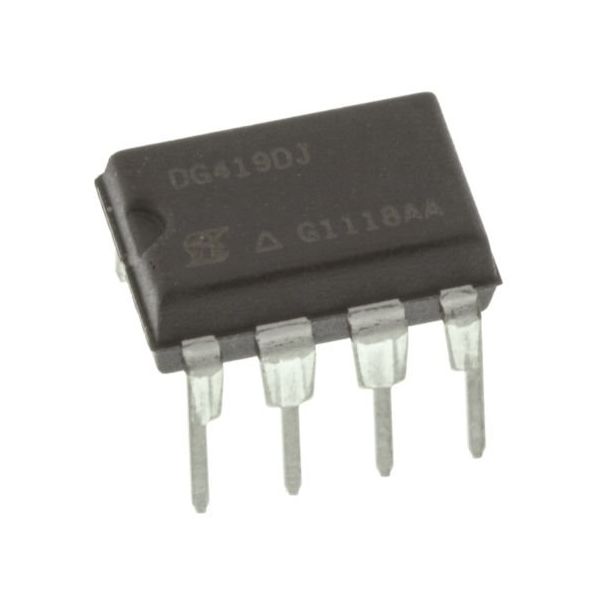 Vishay アナログスイッチスルーホール±2電源 単一電源 シングルSPDT 15～28V 8-Pin PDIP DG419DJ-E3（直送品）