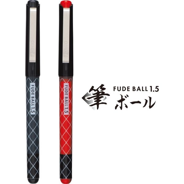 オート 筆ボール　赤 CFR-150FBアカ 20本（直送品）