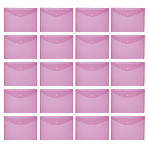 コクヨ  ホルダーインケース単品１０枚ピンク Ｋ２フー７７０Ｐ 1セット（20冊）（直送品）
