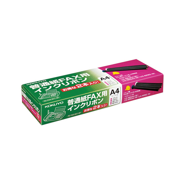 ファクシミリ用インクリボン 2本入 RC-FAX-SH1-2P 57443256 1セット(4個：2個×2箱)（直送品）