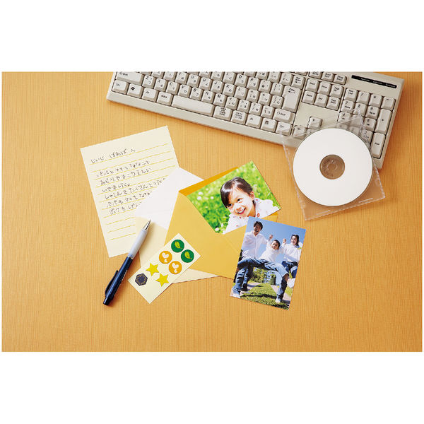 コクヨ インクジェットプリンタ用紙 写真用紙（光沢・厚手） KJ-G13B4-10N 1セット（20枚：10枚入×2袋）