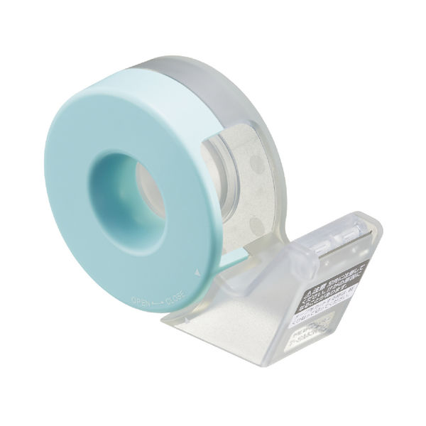 コクヨ テープカッター カルカット ハンディタイプ マスキングテープ用 ライトブルー 小巻対応 T-SM300-1NLB 1セット（4個入）