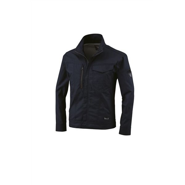ジーベック エコTCストレッチ長袖ブルゾン 1774ー19ーSS ディープネイビー 1774 1着(直送品)