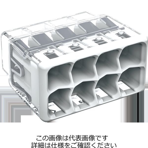 因幡電機産業 JAPPY 薄型差込コネクタ WGZ-8-JP 1セット(80個:40個×2箱)（直送品）