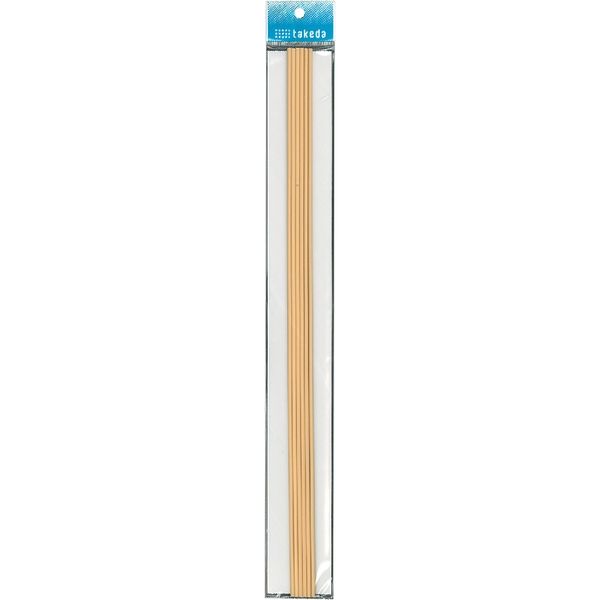 TTC 塩ビ製 木目丸棒 φ3mm 40-0038 1パック（6本入）×5（直送品）