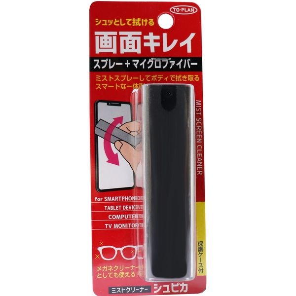 トプラン ミストクリーナー シュピカ ブラック　1個入×6セット 東京企画販売（直送品）