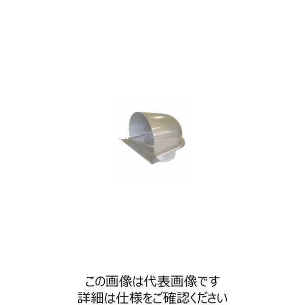 杉田エース SUS304 ステンU型フード付ガラリ 150mm 064839 1個（直送品）