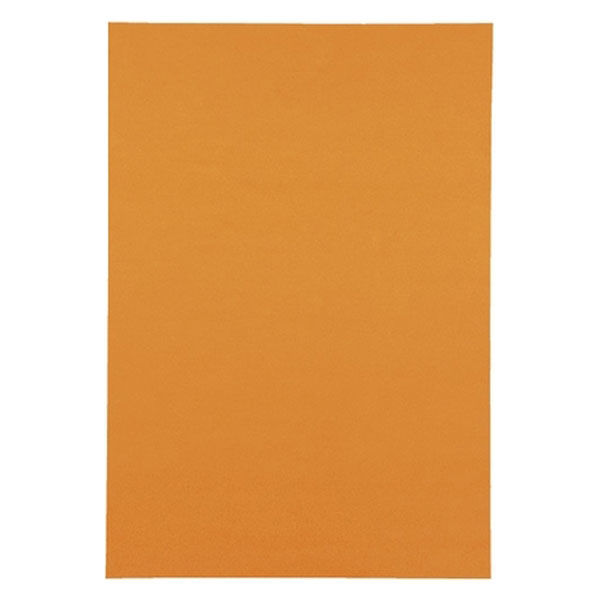 ジョインテックス 色画用紙 8ツ切10枚 オレンジ P148J-4　1冊（直送品）