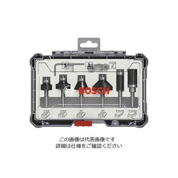 BOSCH（ボッシュ） ルーター・トリマービットミックス6P 2607017468 1パック（直送品）