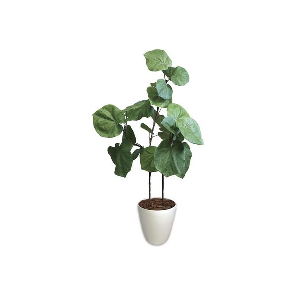 ササガワ フェイクグリーン・人工観葉植物 ウンベラータ Lサイズ 32-8722 1個（直送品）