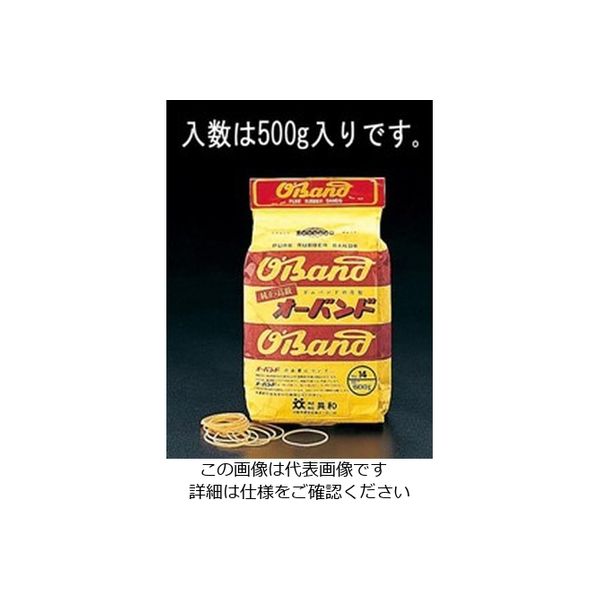 エスコ（esco） 60x1.0mm/500g 輪ゴム 1セット（4袋） EA762FD-2（直送品）