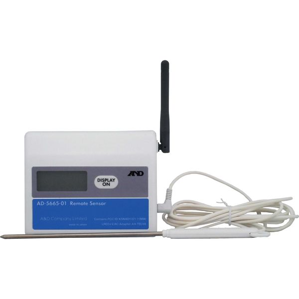 ZigBeeワイヤレス温湿度計測システム(子機)　一般(ISO)校正付　AD5665-01-00A0  エー・アンド・デイ（直送品）