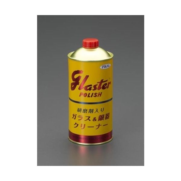 エスコ 500g ガラスクリーナー(研磨剤入り) EA922AJ-126 1セット(10個)（直送品）