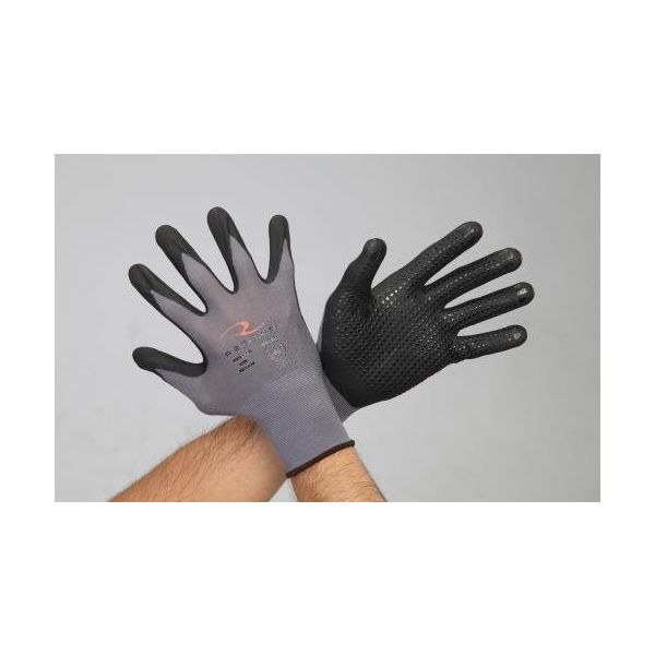 エスコ [M] 手袋(ニトリルゴムコーティング) EA354HD-2 1セット(10双)（直送品）
