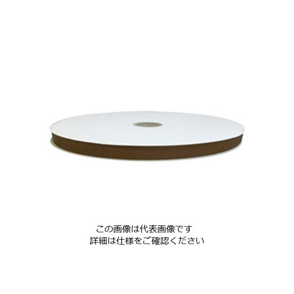 松浦工業 ナイロンベルト20ミリ巾茶 25M巻 厚約2ミリ 4984834244990 1個（直送品）