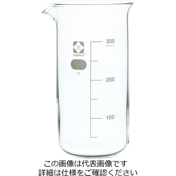 柴田科学 トールビーカー 300mL 10入 010040-300A 1箱(10個)（直送品）