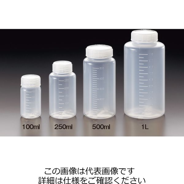サンプラテック EOG滅菌瓶(PP広口) 透明・100ml ※ケース販売(200本入り) 17014c 1箱(200個)（直送品）