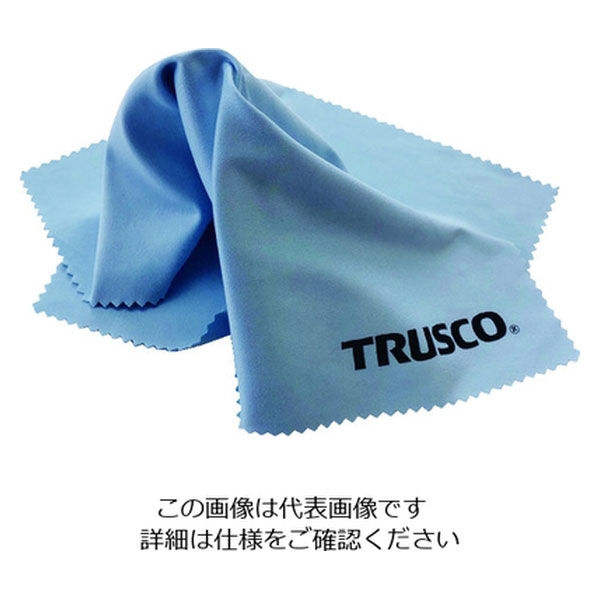 トラスコ中山 TRUSCO メガネふきクロス ブルー サイズ230x230 MGN230-B 1枚 195-2423