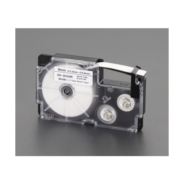 エスコ 18mmx2.5m 熱収縮チューブテープ EA761DS-618 1セット(4個)（直送品）