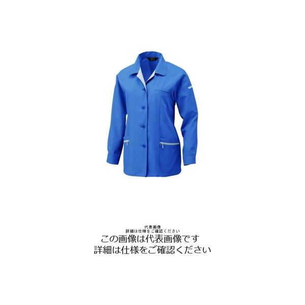 アルトコーポレーション 夏女性用長袖スモック ブルー L BFー505ー1ーL BF-505-1-L 1枚（直送品）