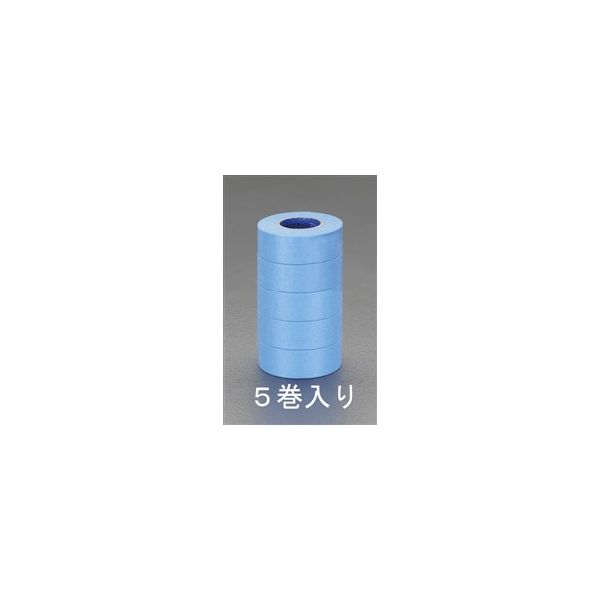 エスコ 24mmx18m マスキングテープ(ガラスサッシシーリング用/5巻) EA943MH-24 1セット(50巻:5巻×10パック)（直送品）