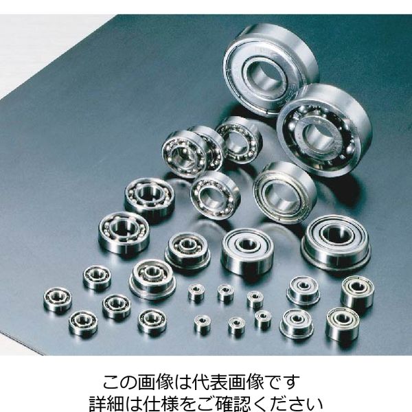 日本精工 ステンレス小径玉軸受(単列深溝玉軸受) SS604ZZ 1セット(15個)（直送品）