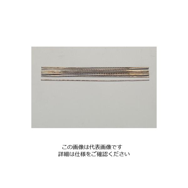 エスコ 130mmx16T 糸鋸刃(樹脂・木工用/10本) EA522VF-4 1セット(100本:10本×10パック)（直送品）