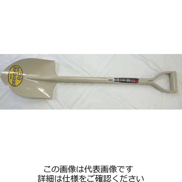 富士山田工業 フジパイプ柄ショベル 丸 FP-M 1セット(2本)（直送品）