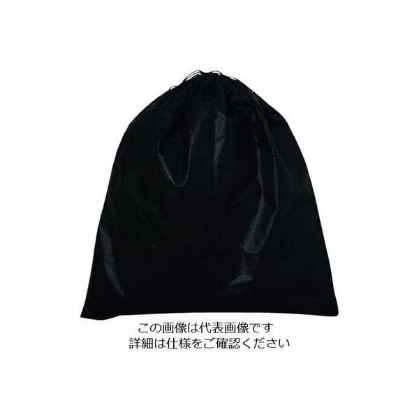 エーワン 不織布インナー巾着L 黒 KW0004AR10 1袋(10枚) 206-4710（直送品）