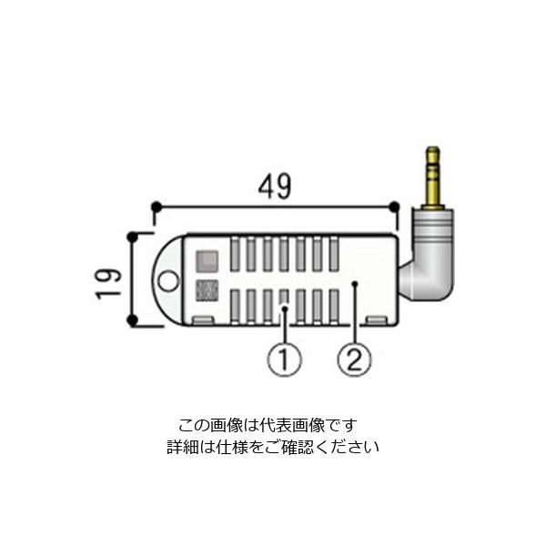 ティアンドデイ 温湿度センサ TRー3100 TDTR-3100 1台（直送品）