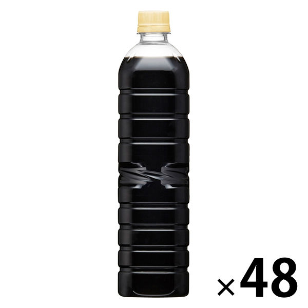 UCC上島珈琲 職人の珈琲 無糖 ラベルレスボトル 900ml 1セット（48本）