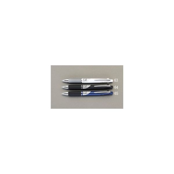 エスコ 0.5/0.7mm シャープ・ボールペン(黒・赤・青・緑/藍) EA765MG-65 1セット(10本)（直送品）