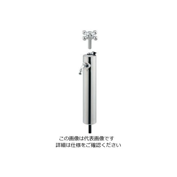 カクダイ 共用ステンレス水栓柱(ショート型) 624ー082 624-082 1個（直送品）